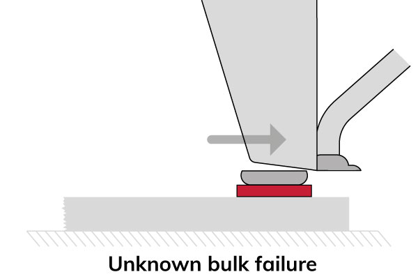 Unknown bulk failure