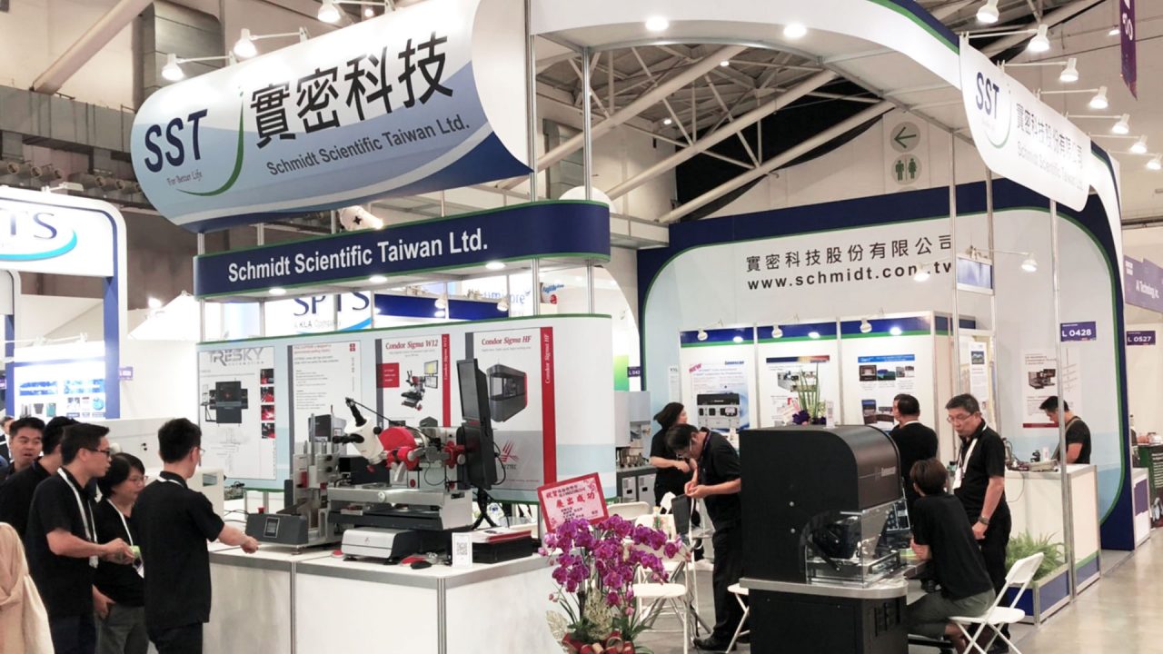 SST exhibiting the XYZTEC Sigma at Semicon Taiwan 2019
